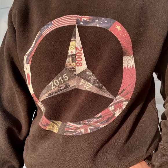 Lewis Hamilton 2015 F1 World Championship Unisex Crewneck Sweatshirt - Picture 2 of 3